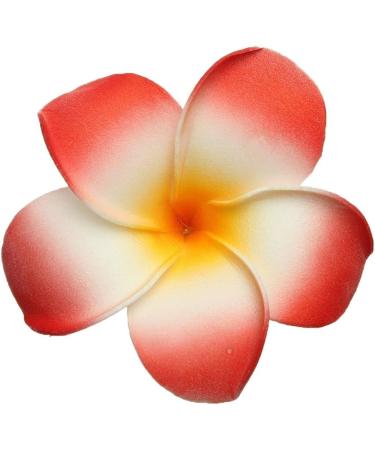 GSHLLO 10 Pcs 7cm Multicolor Hawaiian Foam Flower Hair Clips for Wedding Party - Buy Online on SooperMarket.com