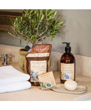 Durance Pine & Olive Wood Marseille Liquid Soap 500ml Paraben-Free Hand & Body Wash With Olive Oil & Red Rice Extract Vegan Friendly Shower Gel - Buy Online on SooperMarket.com