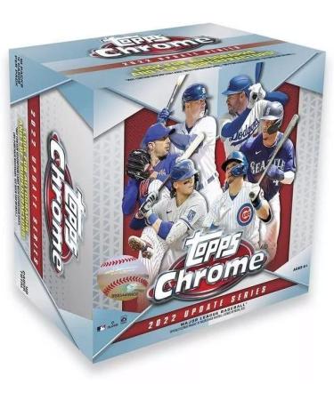 2022 Topps MLB Chrome Updates Baseball Trading Card Mega Box