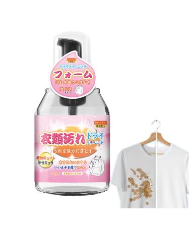 Dry Wash Spray for Clothes - Multipurpose Clothing Stain Remover | Gentle Sofa Cleaner Spray Powerful Carpet Spray for Laundry Wine Clothes Cleaning Pekmar