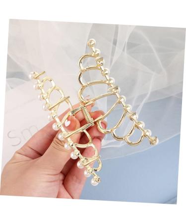 Beavorty 2pcs Golden Metal Hair Clips - Korean Vintage Hair Accessories - Buy Online on SooperMarket.com