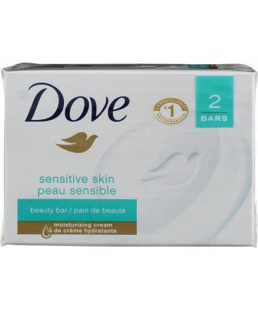 DOVE BAR SENSITIVE SKIN UNSCNT 2 X 3.75 OZ Unscented 106 g (Pack of 2) - Buy Online on SooperMarket.com