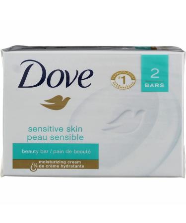 DOVE BAR SENSITIVE SKIN UNSCNT 2 X 3.75 OZ Unscented 106 g (Pack of 2)