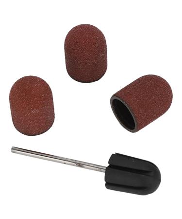Manicure Sanding Cap Kit Perfect Grinding Effect Sturdy Nail Sanding Drill Stable Nail Polishing Performance for Nail Salon for Nail Clipping - Buy Online on SooperMarket.com