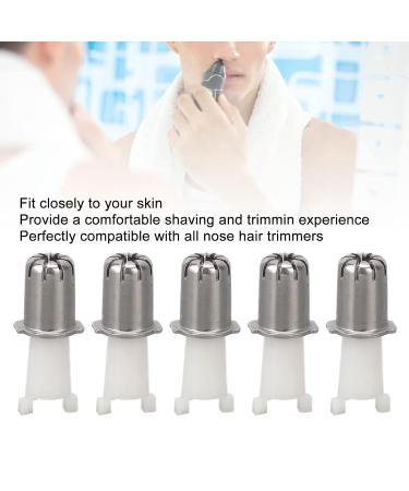 10-Pack Universal Nose Hair Cutter Replacement Heads - 360 Rotatable Blades for Earring & Nose Hair Trimmers - Buy Online on SooperMarket.com