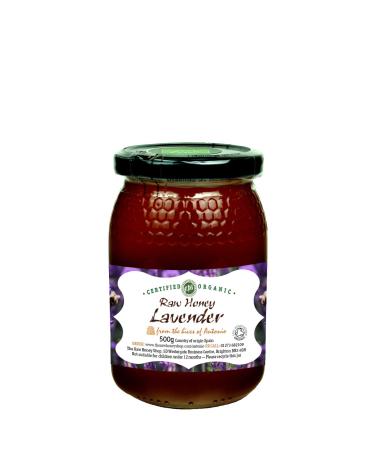 Antonio's 500g Raw Certified Organic Lavender Honey - Pure Natural Honey/The Raw Honey Shop