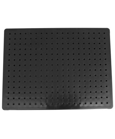 LQ Industrial Painting Stand Base 20 x 15.2x2.4cm(7.87x6x0.94inch) Color Clip Base Model Holder 14 x 19 Holes Alligator Clip Stick Set Modeling Tool