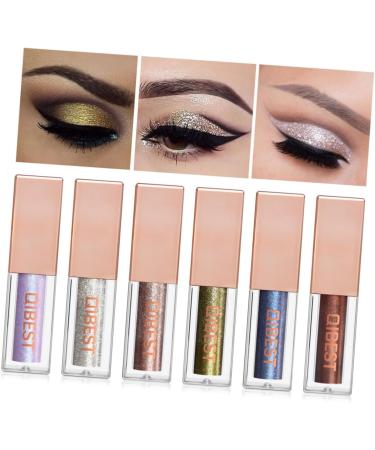 HAPINARY 2 Pcs Eye Makeup Glow Eye Powder Glitter Liquid Eyeliner Eye Shadow Glitter Eyeshadow - Buy Online on SooperMarket.com