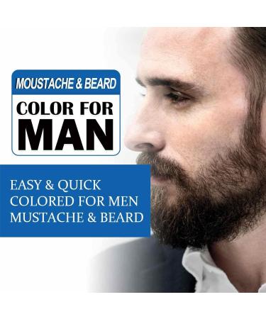 Beard Color Shampoo for Men - 100ml Organic Gray Beard Remover & Care - Buy Online on SooperMarket.com