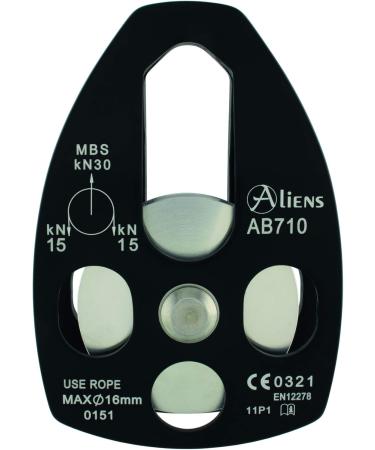 Buy ALIENS Big Pulley (30kN) Black - High-Performance Hoisting Gear for Global Adventurers - Buy Online on SooperMarket.com