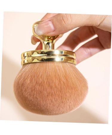 HAPINARY Fluffy and Soft Makeup Brush Blush Brush Setting Powder Brush Blush for Makeup Brush for Powder Foundation Travel Makeup Brushes Travel Powder Brush Travel Size Makeup Brushes 8.50X7.00X7.00CM Golden - Buy Online on SooperMarket.com