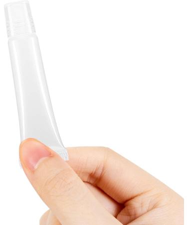 ZOKLU 13ML Refillable Lip Gloss Balm Tubes - Clear Cosmetic Containers (Pack of 90) - Buy Online on SooperMarket.com