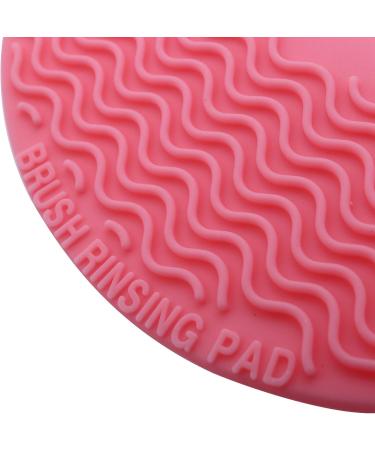 TsoLay Silicone Makeup Brush Cleansing Pad Palette Brush Cleaner Cleaning Mat Washing Scrubber Pad Cosmetic Make Up Cleaner Tools Pink - Buy Online on SooperMarket.com