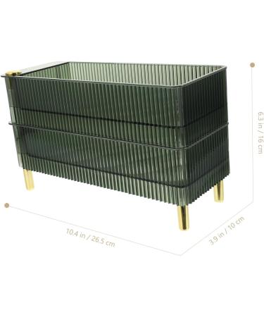 Serving Tray Box Plastic Container Plastic Pallet Fridge Egg Container Multi-Layers Eggs re-usable Green 26.5X16X10CM - Buy Online on SooperMarket.com