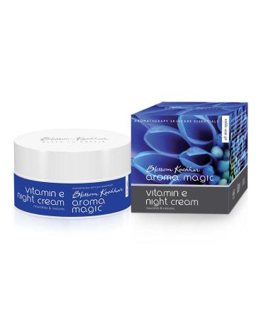 Aroma Magic Vitamin E Night Face Cream | Anti Aging Facial Moisturizer | Overnight Nourishing & Restorative Cream | for Healthy & Radiant Glow | 7.05 Oz (200g)
