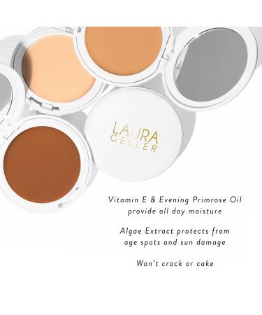 Laura Geller Timeless Skin Cream Compact Foundation Medium 230 - Medium to Full Coverage - Buy Online on SooperMarket.com