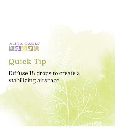 Aura Cacia 100% Organic Holy Basil Essential Oil (Tulsi) - GCMS Tested, 7.4ml - Buy Online on SooperMarket.com