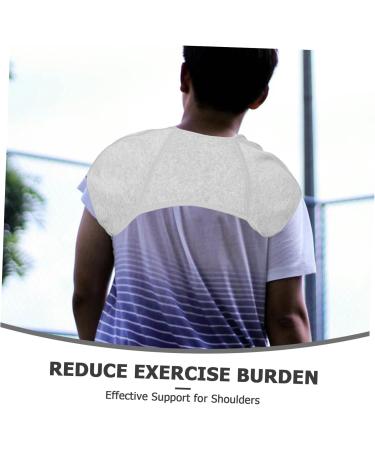 Anneome Shoulder Protector Sports Protective Gear Warm Support Protector Sleep Shoulder Sleeve Spandex Grey - Buy Online on SooperMarket.com