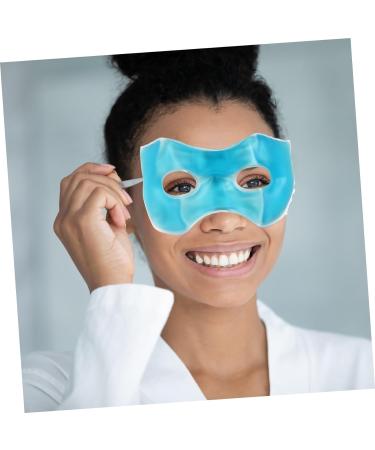 Lurrose Hot and Cold Eye Mask - Disposable Cooling Patches for Sleeping, Portable Ice Pack for Eyes - PVC Eye Cover for Relaxation - Buy Online on SooperMarket.com