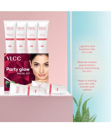 VLCC Facial Party Glow 60gm - Radiant Skin for Any Occasion | International Shipping - Buy Online on SooperMarket.com