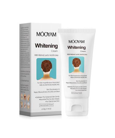 Skin Whitening Cream With Retinol Body Intimate Area Underarms Arms Knees Elbows Nourishing & Lightning Body & Neck Cream Natural Dark Spot Corrector for Private Parts(50g)