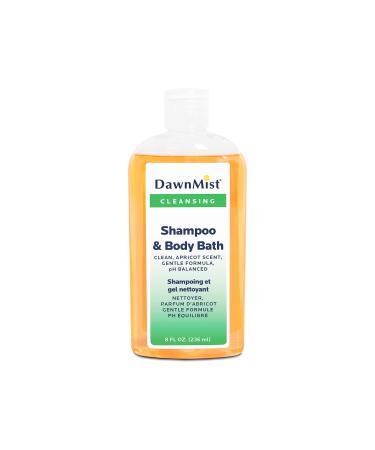 Dukal Dawn Mist Shampoo and Body Bath with Dispensing Cap 8 oz. Bottle (Pack of 48)