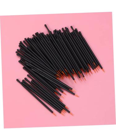 Mikinona Lip Liner Brush Eyeliner 100pcs Eyeliner Makeup Tools Wand Applicator Girl Makeup Brush Brush Liquid Eyeliner Brush - Buy Online on SooperMarket.com