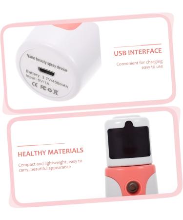 Baluue 1 Set Hydrating Instrument Air Humidifier Face Steamer Humidifier Mist Facial Mister Abs Pink - Buy Online on SooperMarket.com