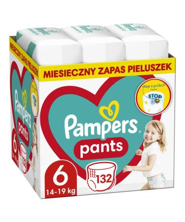 Pampers (Old Version) Pants Boy/Girl 6 132 pc(s) Size 6 (132 pieces)