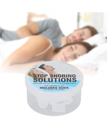 Silicone Snore Nose Clamp - Portable Solution in Different Sizes with Travel Storage Box - Buy Online on SooperMarket.com