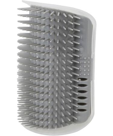 certainoly Cat Self Groomer - Soft Cat Grooming Brush - Soft Wall Corner Scratcher Massage Combs Grooming Brush Tool for Kitten Puppy with Long or Short Gray - Buy Online on SooperMarket.com