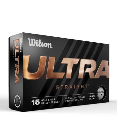 Wilson 23' Ultra Golf Balls - 15 Pack Distance White