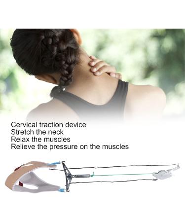 Neck Tractor Portal Cervical Tractor Portable Neck Stretcher Neck Decompressor for Men and Women - Buy Online on SooperMarket.com