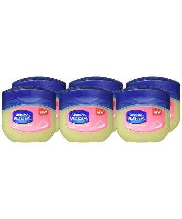 Set of Six Vaseline Baby Gentle Protective Petroleum Jelly- Travel Size, 1.7 Oz, 6 Count (Pack of 1)