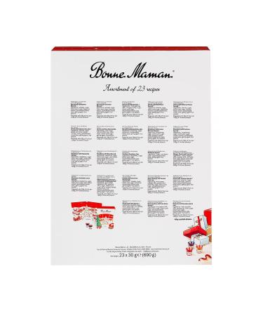 Bonne Maman 2021 Advent Calendar: Assorted Mini Fruit Jams & Spreads - 23 x 30g - Buy Online on SooperMarket.com