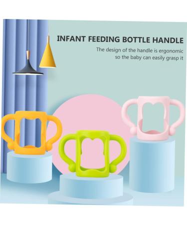 Ibasenice 8 STK Bottle Handle Holder - Travel Utensils for Baby Dr. Brown Bottles - Orange - International Shipping - Buy Online on SooperMarket.com