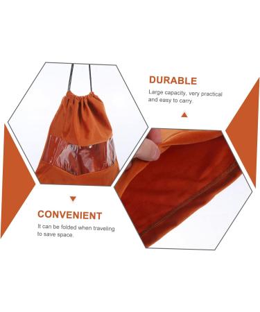 Healeved 3pcs Hair Dryer Storage Bag Travel Supplies Travel Bag Organizer Travel Hair Dryer Pvc Coffee - Buy Online on SooperMarket.com