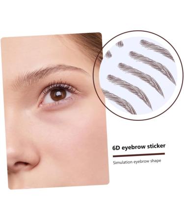 Gogogmee Authentic Eyebrows 4pcs Eyebrow Stickers Waterproof Stickers Hair-like Eyebrows Water Transfer Eyebrow Sticker Cosmetic - Buy Online on SooperMarket.com