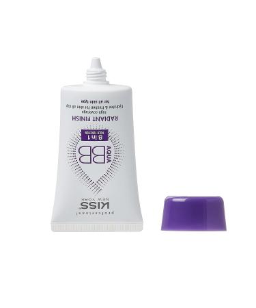 Kiss New York Aqua BB Cream 8-in-1 Multi Function Cover and Care Beauty Balm  Korean Skin Care Argan Oil Infused  Radiant Finish  Hydrating Full Coverage BB Cream 1.42 Fl Oz (Caramel) - Buy Online on SooperMarket.com