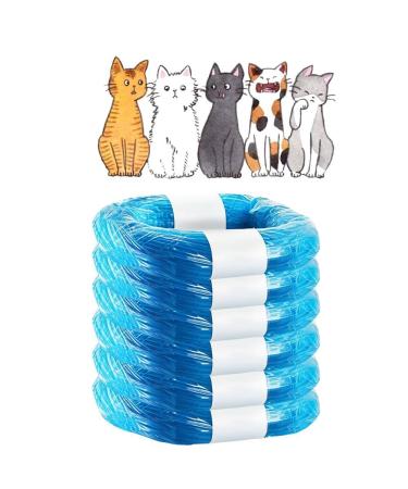 Pack of 6 refill packs refill foil rings refill bags compatible refill box for diaper pails and cat litter buckets
