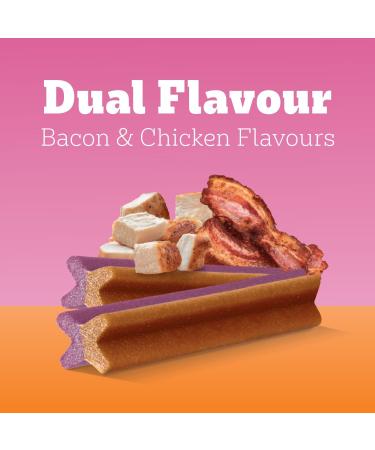 Pedigree Dentastix Oral Care Large Breed Dog Treats Dual Flavour Bacon & Chicken Flavours 32 Sticks Pet Food - Buy Online on SooperMarket.com