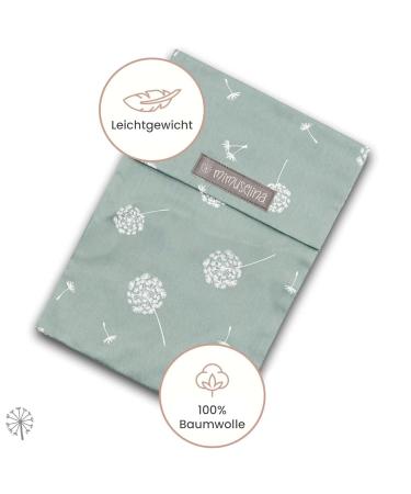 Mimuselina 2 Pack: Portable Baby Changing Pad & Diaper Bag - Water-Repellent Foldable Dirt-Repellent Mint Design - Buy Online on SooperMarket.com