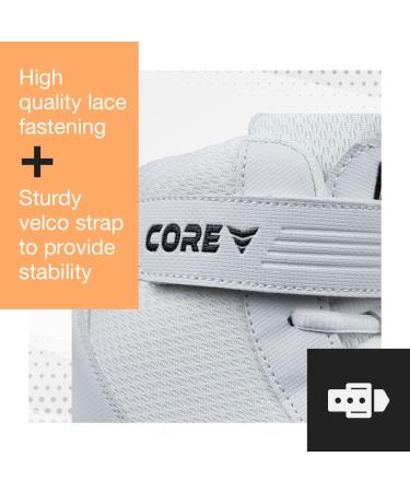 Buy Core Wrestling Shoes for Men Women & Kids - Non-Slip Heavy Duty Martial Arts Training Footwear - Ideal for Wrestling Crossfit & Weightlifting - 47 EU White - Buy Online on SooperMarket.com