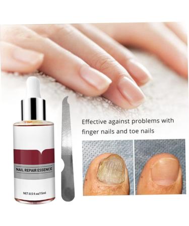 1PC Nail Treatment Nail Renewal Solution Toenails & Fingernails Nail Repairs Essential Oil Protects Toenail Fungus Treatment From Discoloration Brittle And Cracked Nail(12ML) - Buy Online on SooperMarket.com