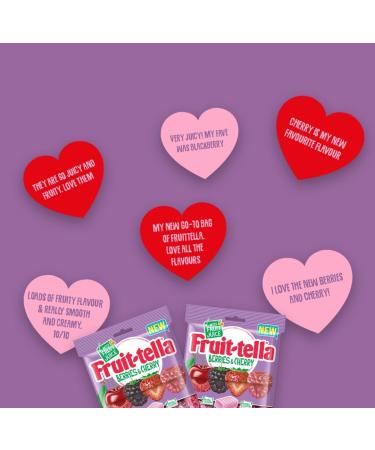 Fruittella Berries & Cherry Soft Chew Sweets 170 g (Pack of 8) - Buy Online on SooperMarket.com