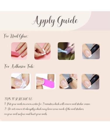 Shop Moguri 24-Piece Pink Diamonds Artificial Nails - Glossy Medium Length Acrylic with Stars Moon & Blush Designs - International Shipping Available - Buy Online on SooperMarket.com