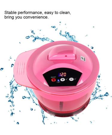 Electric Hair Coloring Bowl - Rose Red Dye Mixer for Salon-Quality Results - Buy Online on SooperMarket.com