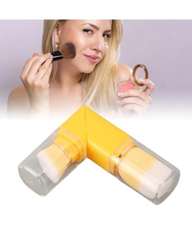 2-in-1 Liquid Brush | 360 Rotating Dense Fluffy Makeup Brush for Liquid Cream & Powder Blending - Buy Online on SooperMarket.com
