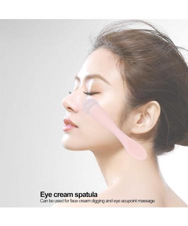 Eye Cream Spatula | Silicone Makeup Spoon & Applicator for Skin Care | Mini Beauty Scoop for Home & Salon - Buy Online on SooperMarket.com