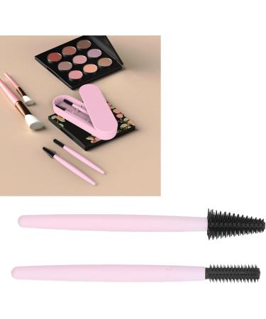 Silicone Eyebrow Brush Durable Silicone Eyelash Brush Wands 2 Pieces Comfortable Easy to Clean for Eyelashes - Buy Online on SooperMarket.com